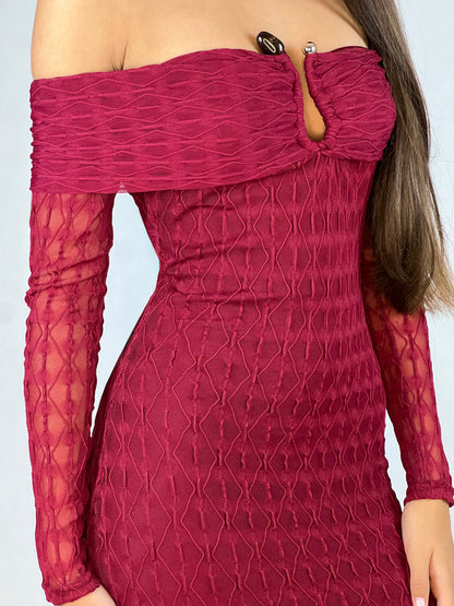 VESTIDO AURA MARRÓN