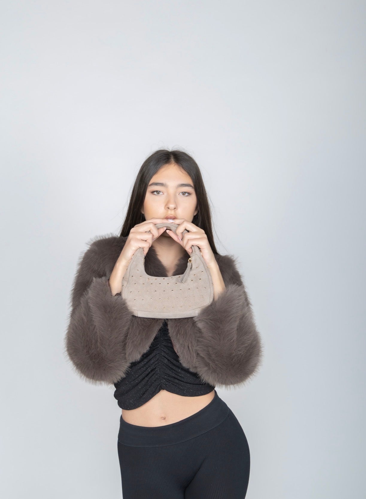 BOLSO AUREA GRIS