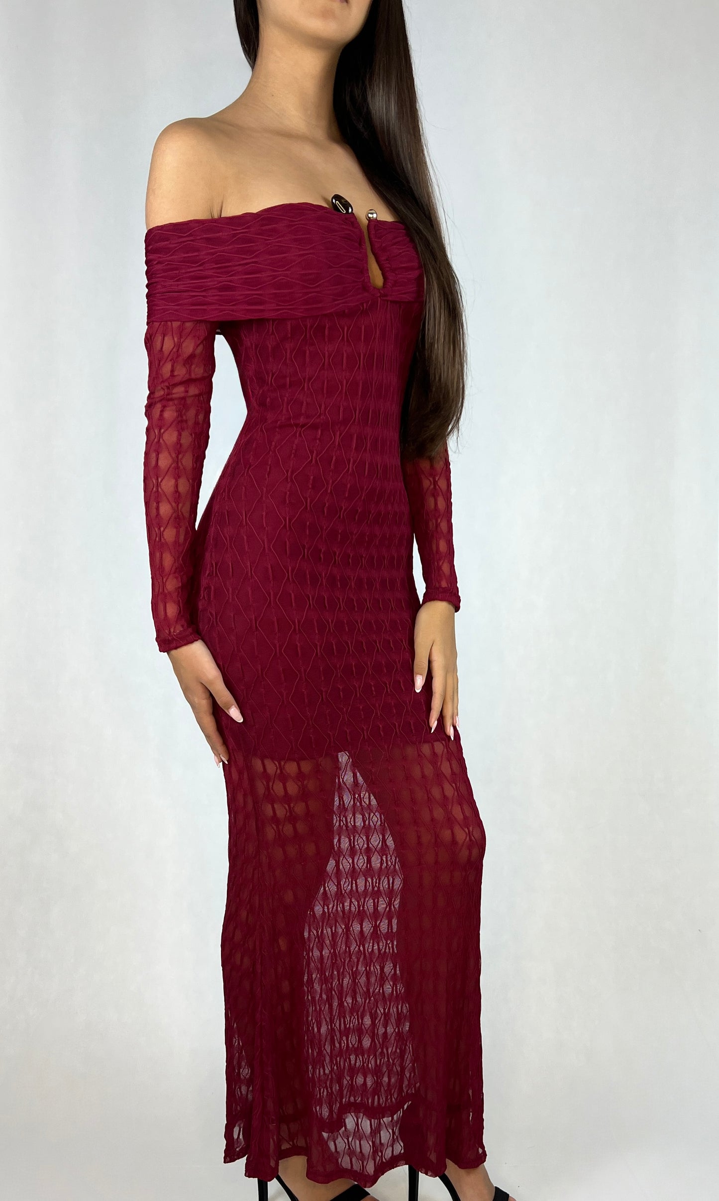 VESTIDO AURA MARRÓN