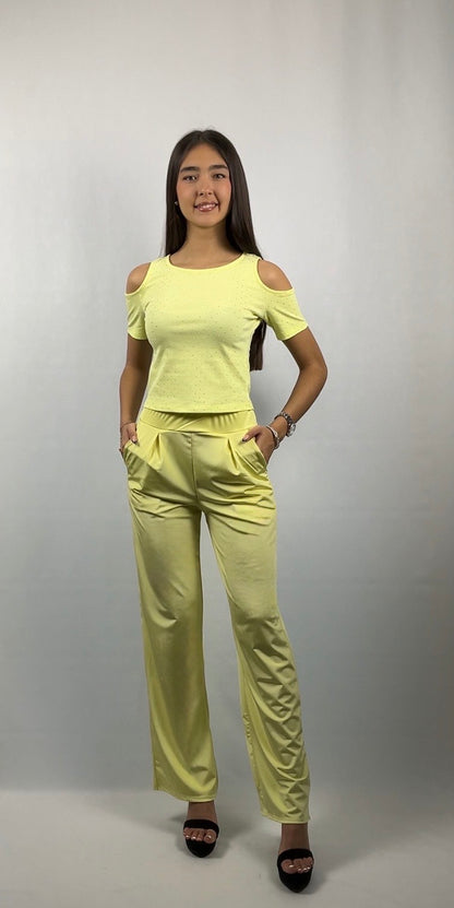 CONJUNTO PALAZO HOMBROS