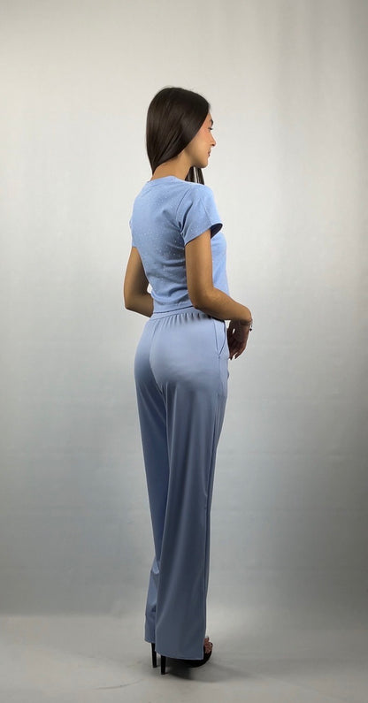 CONJUNTO PALAZO RASO