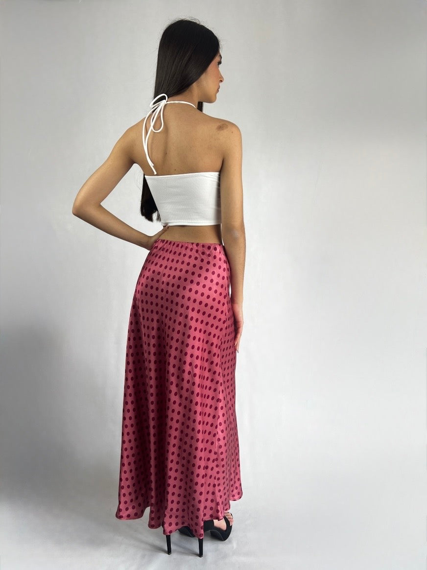 CONJUNTO DUO SATIN DOTS