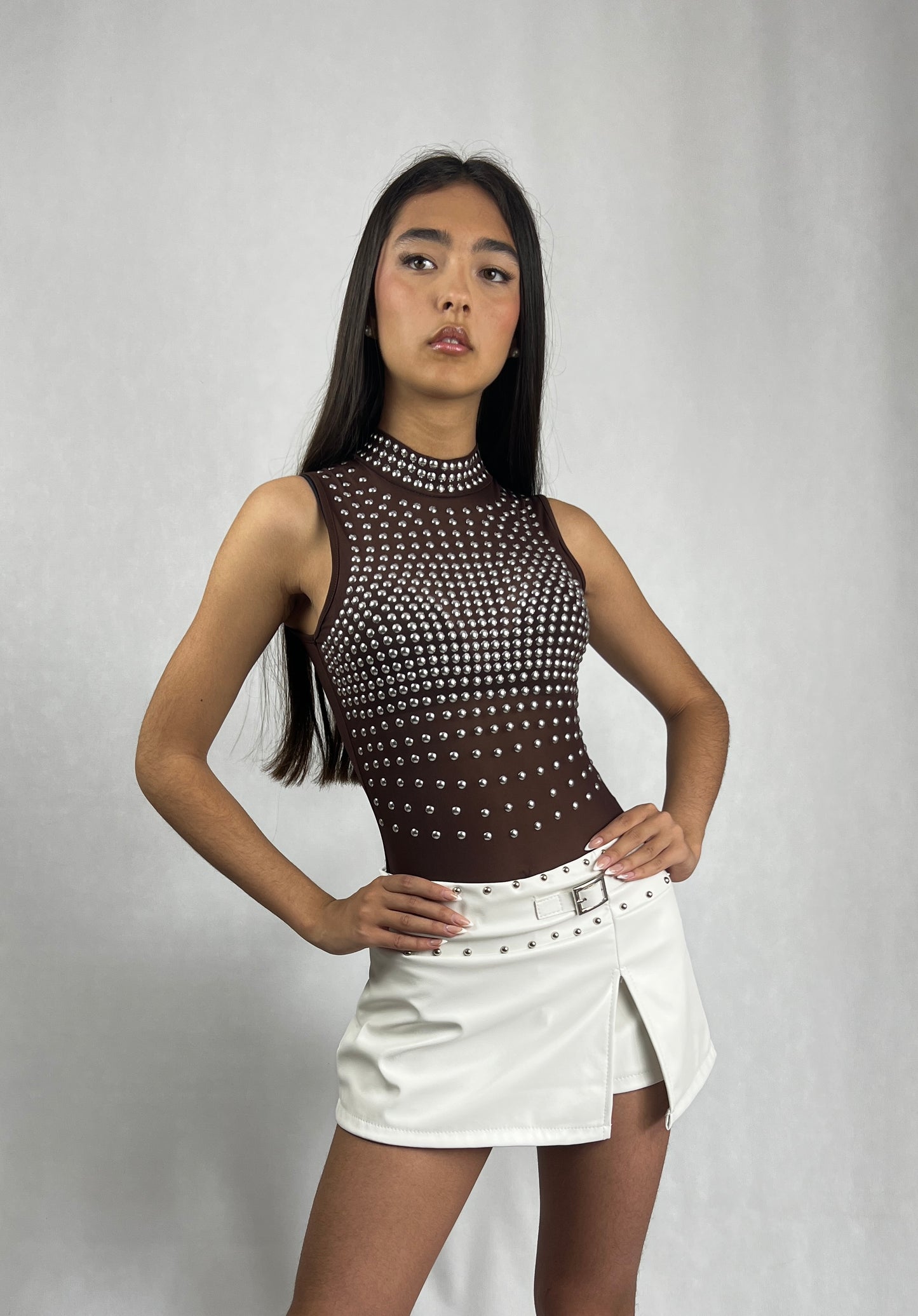 FALDA PANTALÓN POLIPIEL ESSENTIAL