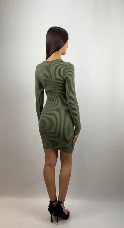 VESTIDO TRICOT CUT